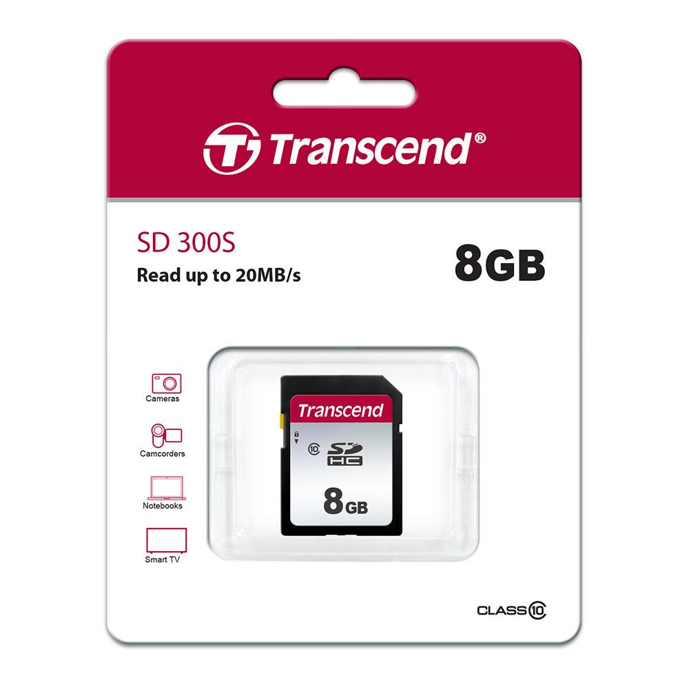 Transcend SDHC muistikortti 8 GB - Image 2