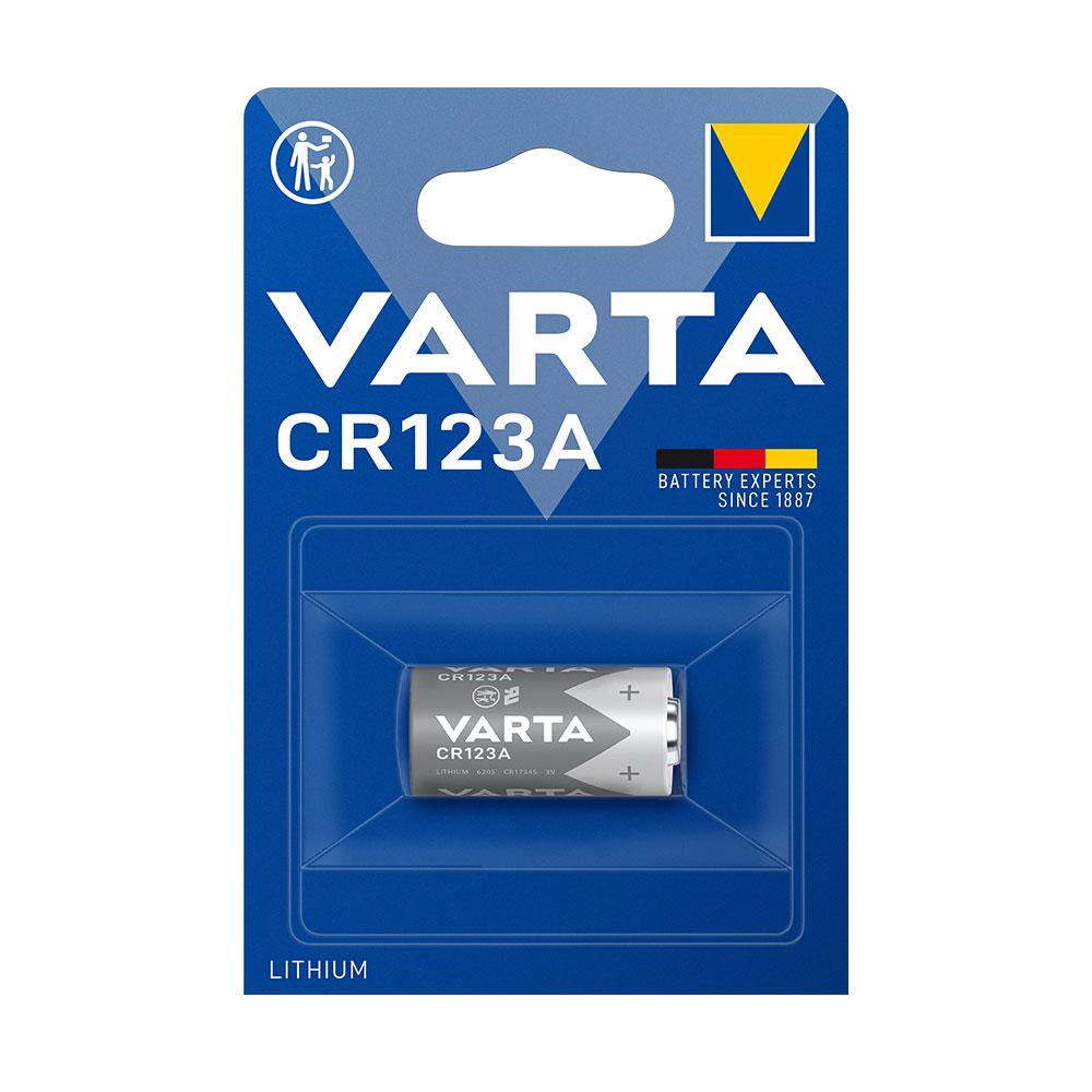 Varta Lithium paristo CR123A