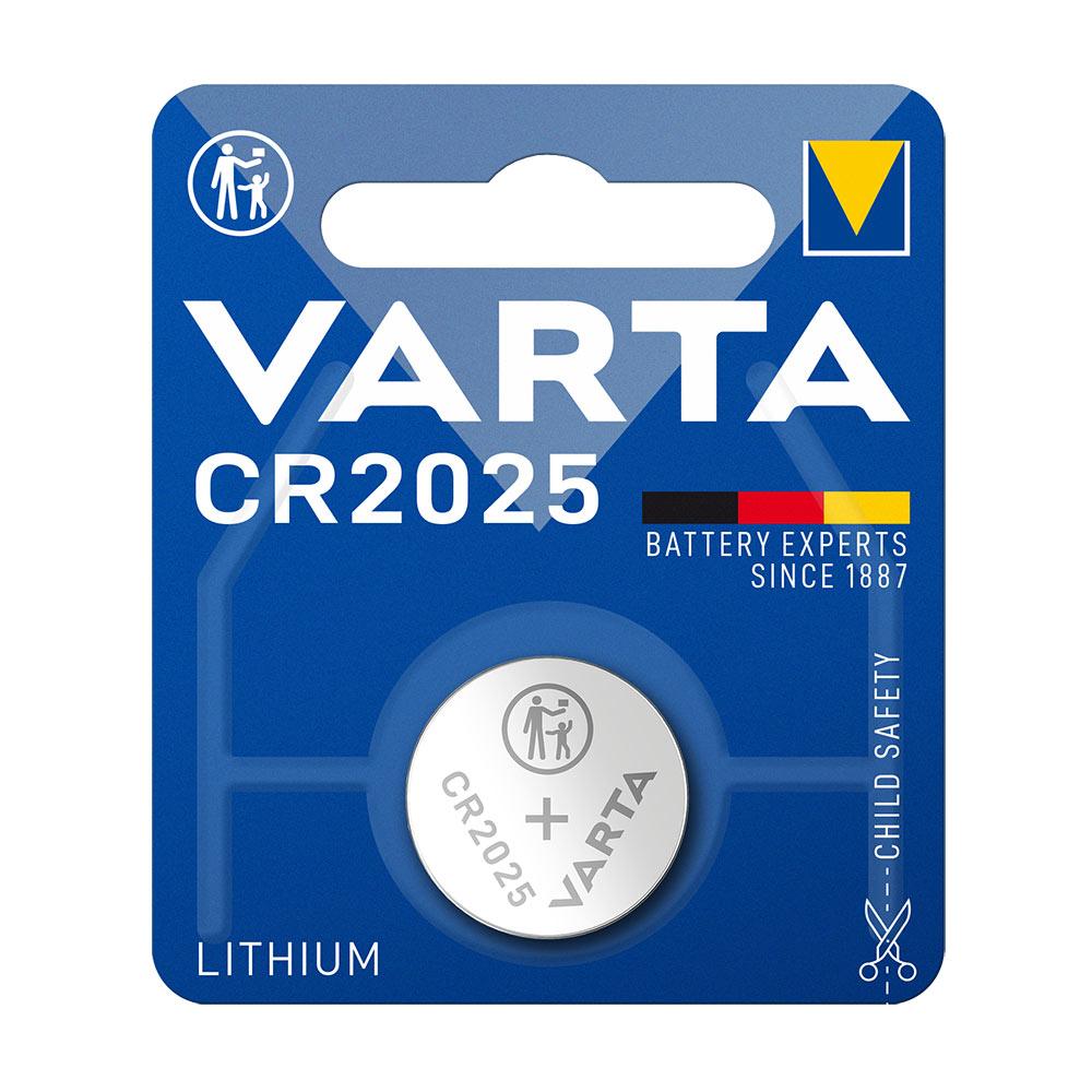 Varta Lithium paristo CR2025