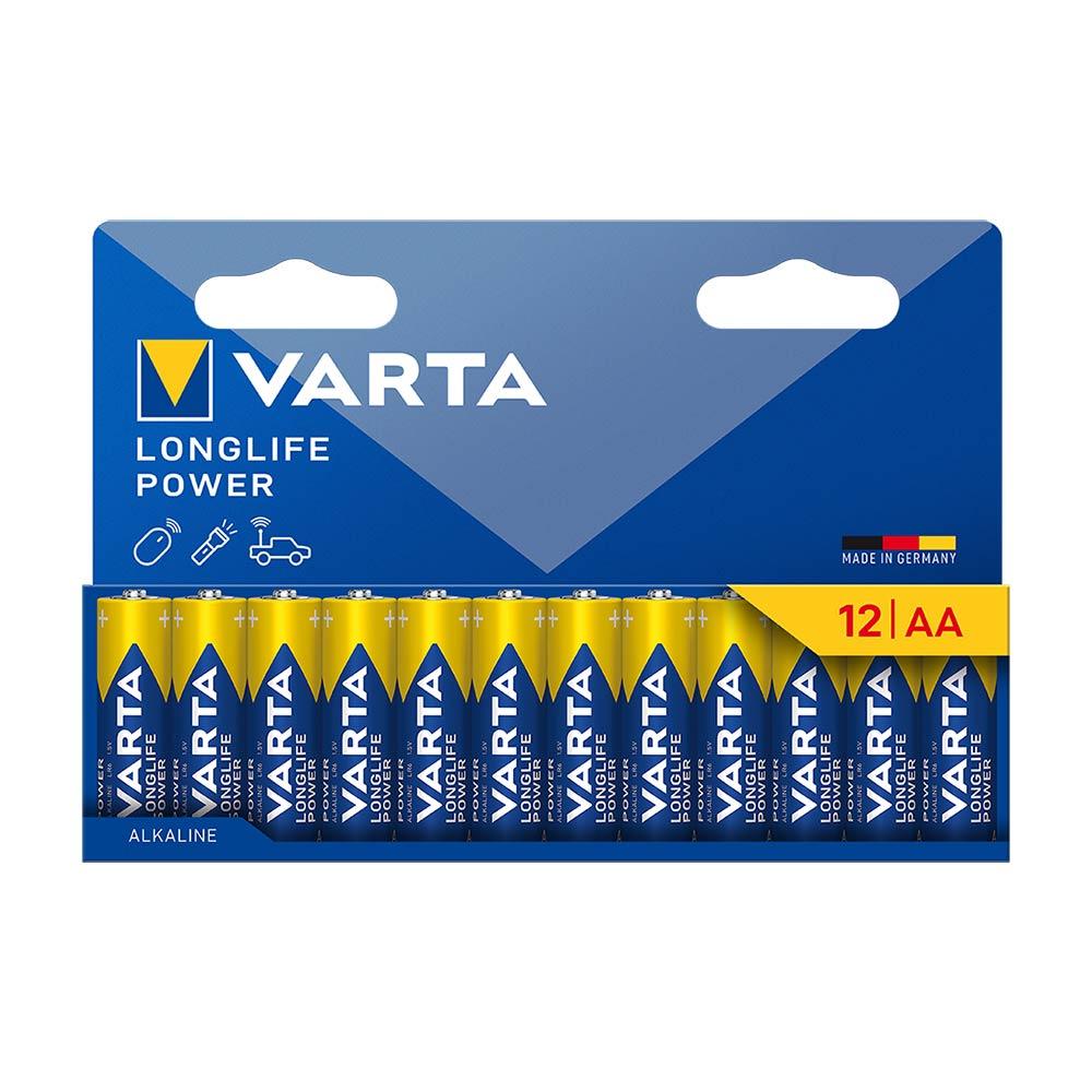 Varta Longlife Power paristo AA, 12 kpl