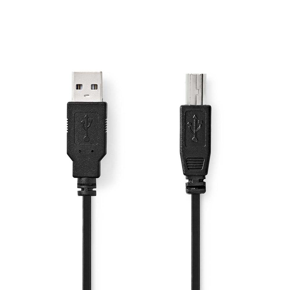 Nedis USB 2.0 A-B kaapeli, 3 m
