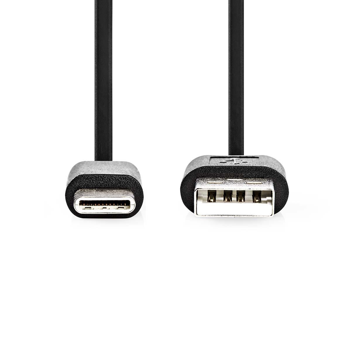 Nedis USB 2.0 A-C kaapeli, 1 m - Image 2