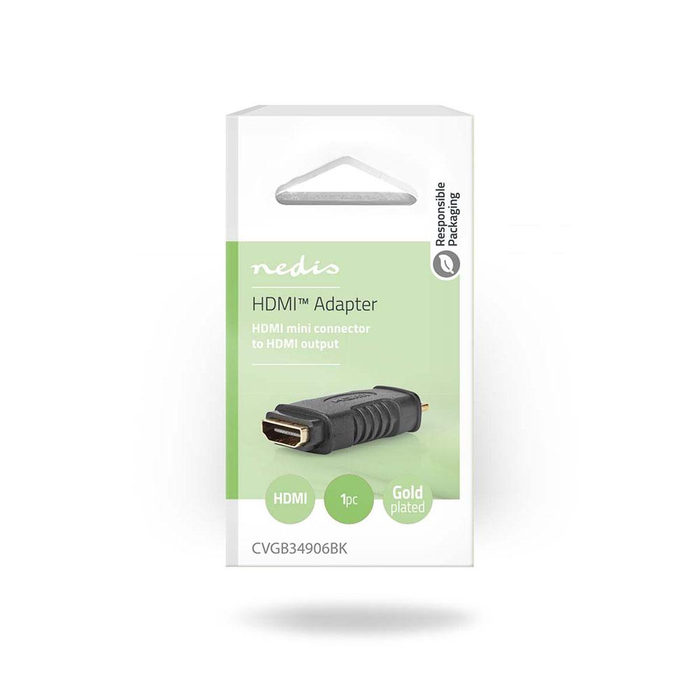 Nedis HDMI - HDMI miniliitin, musta - Image 3