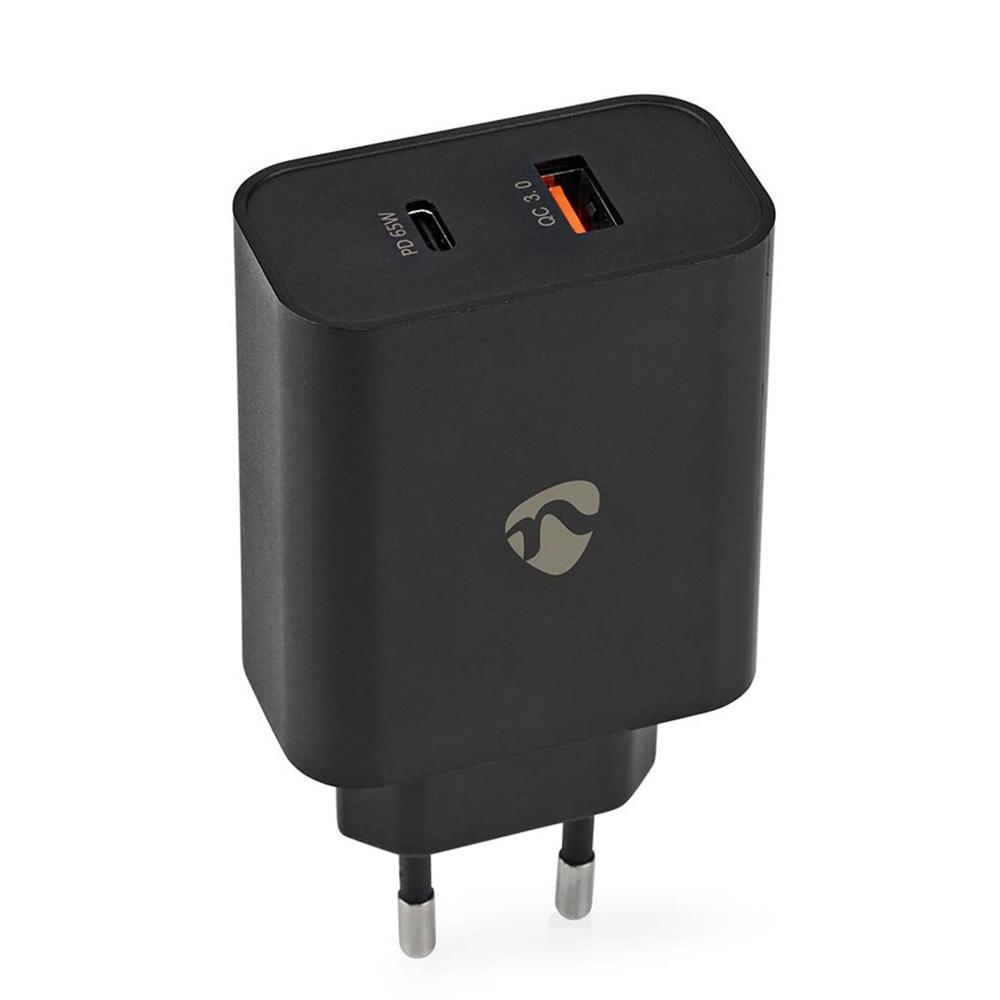 Nedis USB C / USB A seinälaturi, 2 paikkaa